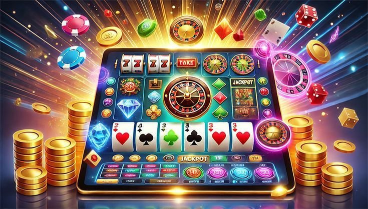 catur777 slot platform interface showing live games and slots